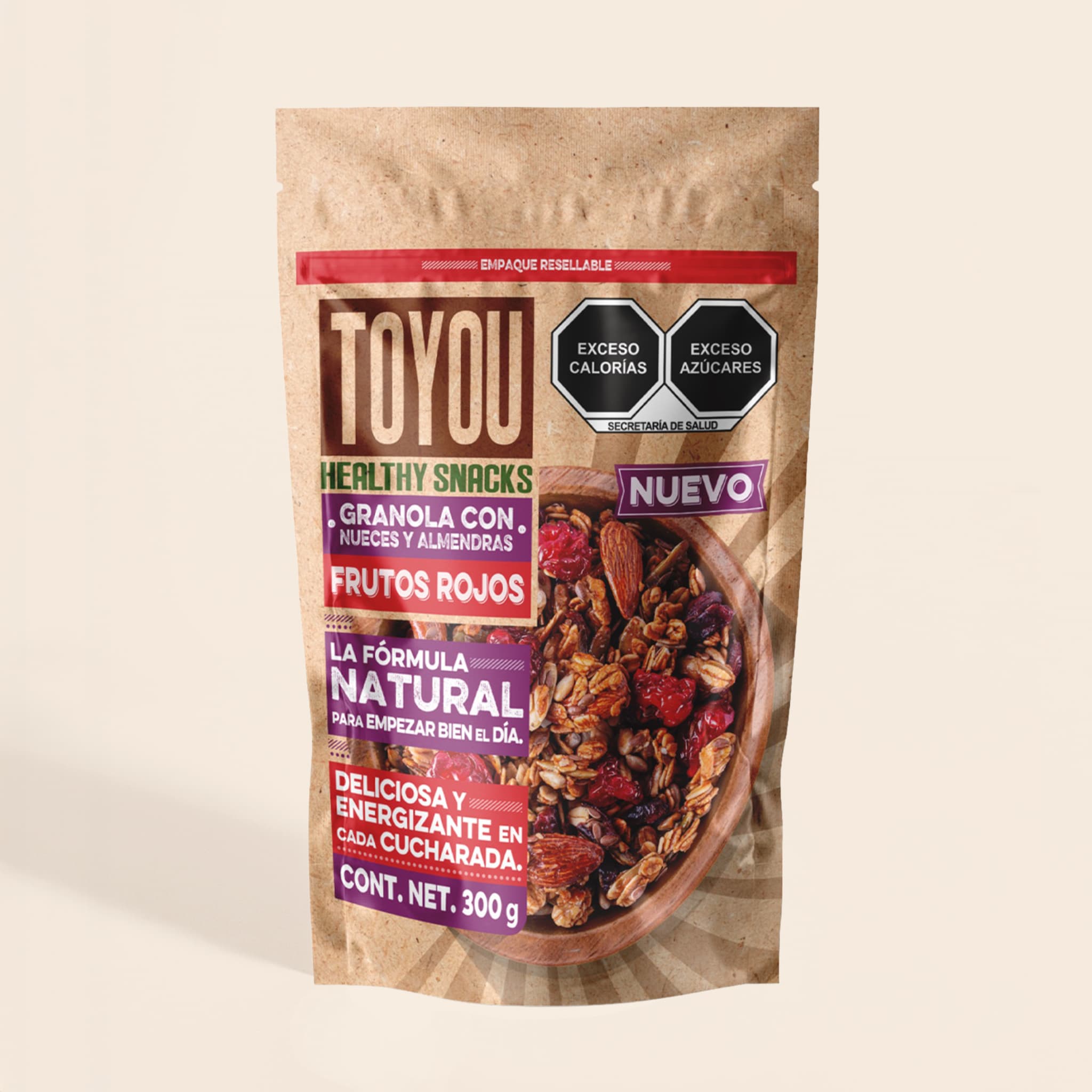 TOYOU Frutos Rojos 300 g